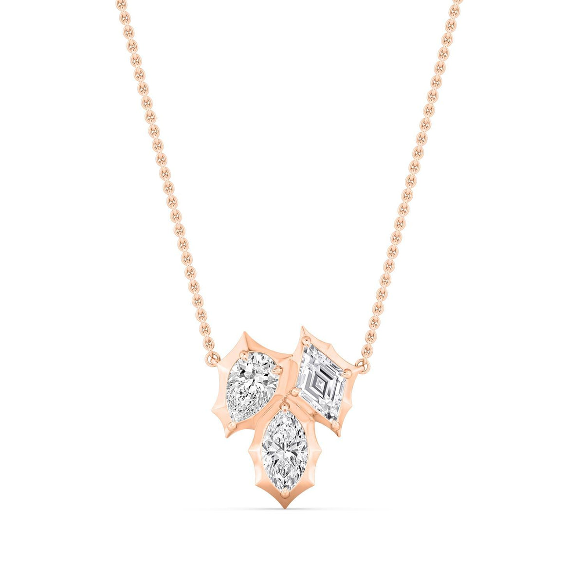 Helena Belle lab grown diamond pendant
