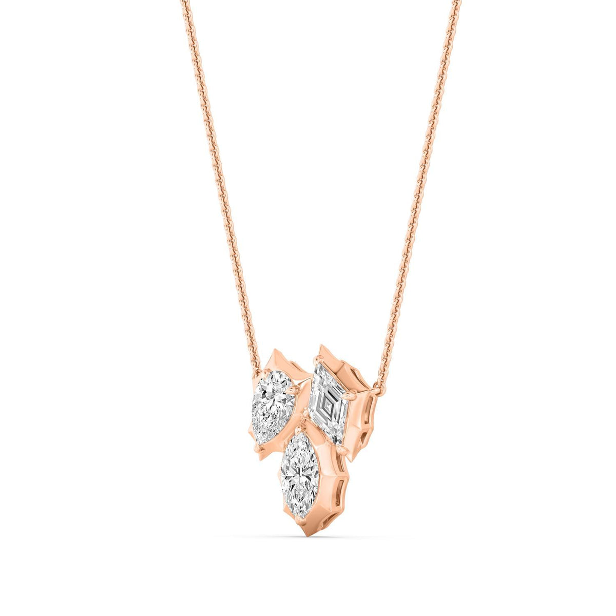 Helena Belle lab grown diamond pendant