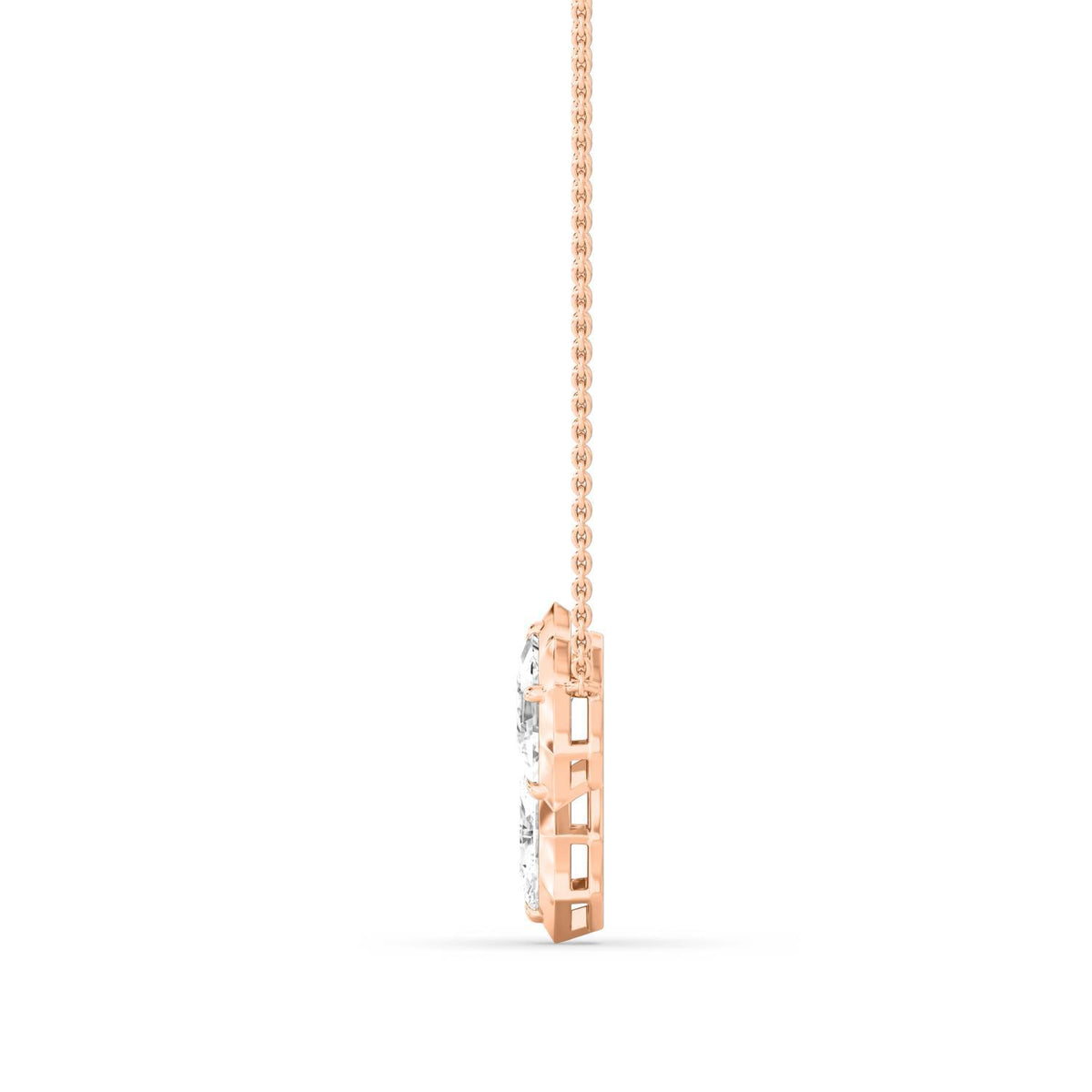 Helena Belle lab grown diamond pendant