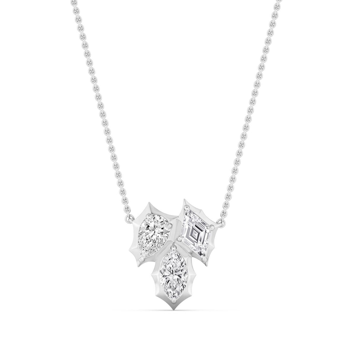 Helena Belle lab grown diamond pendant