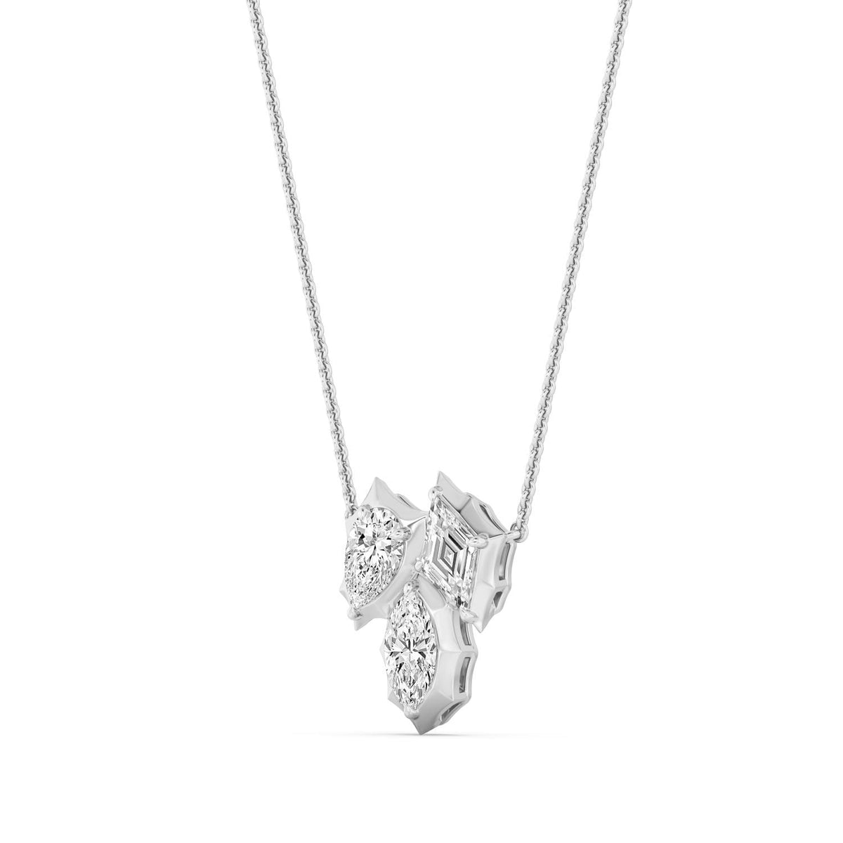 Helena Belle lab grown diamond pendant