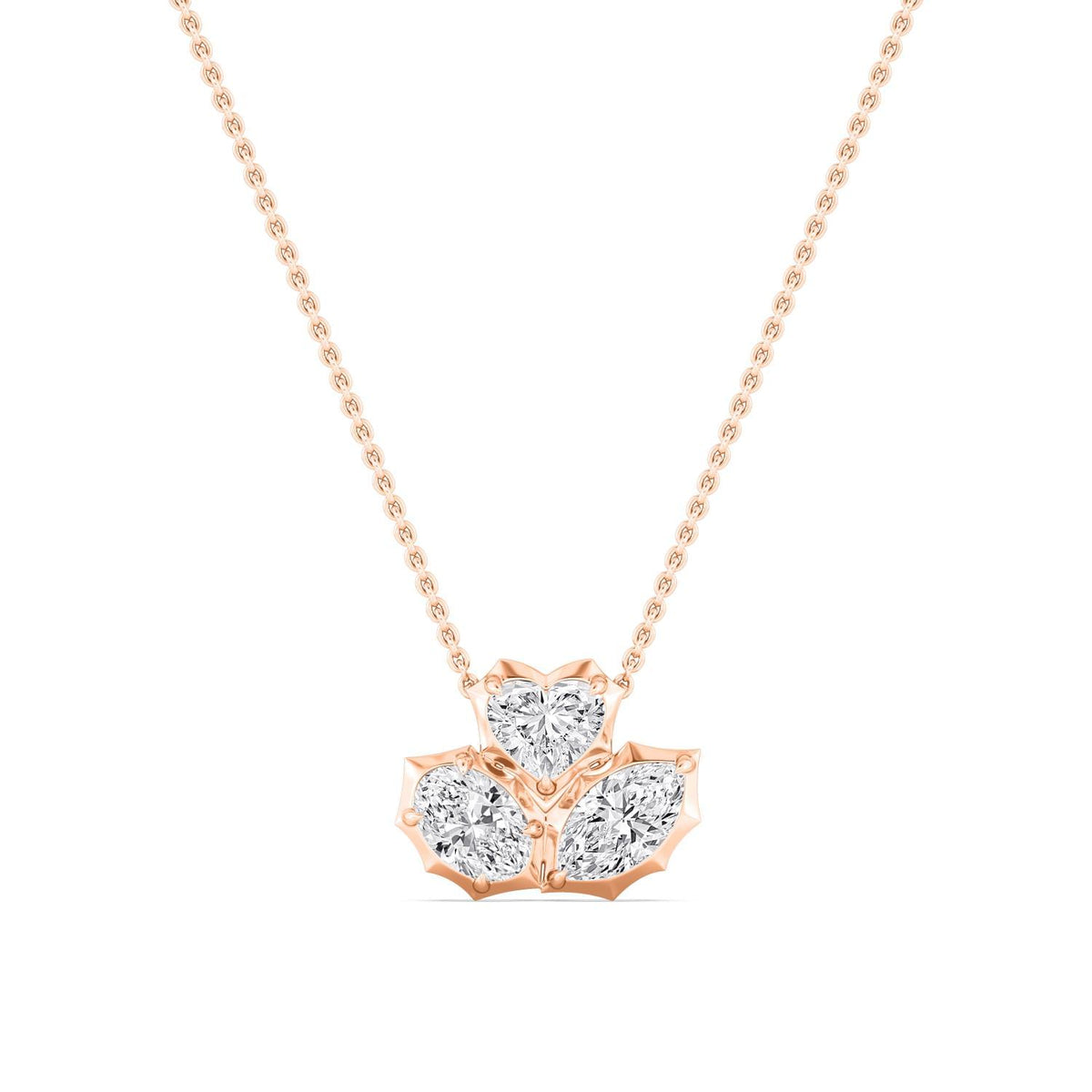 Helena Bloom lab grown diamond pendant