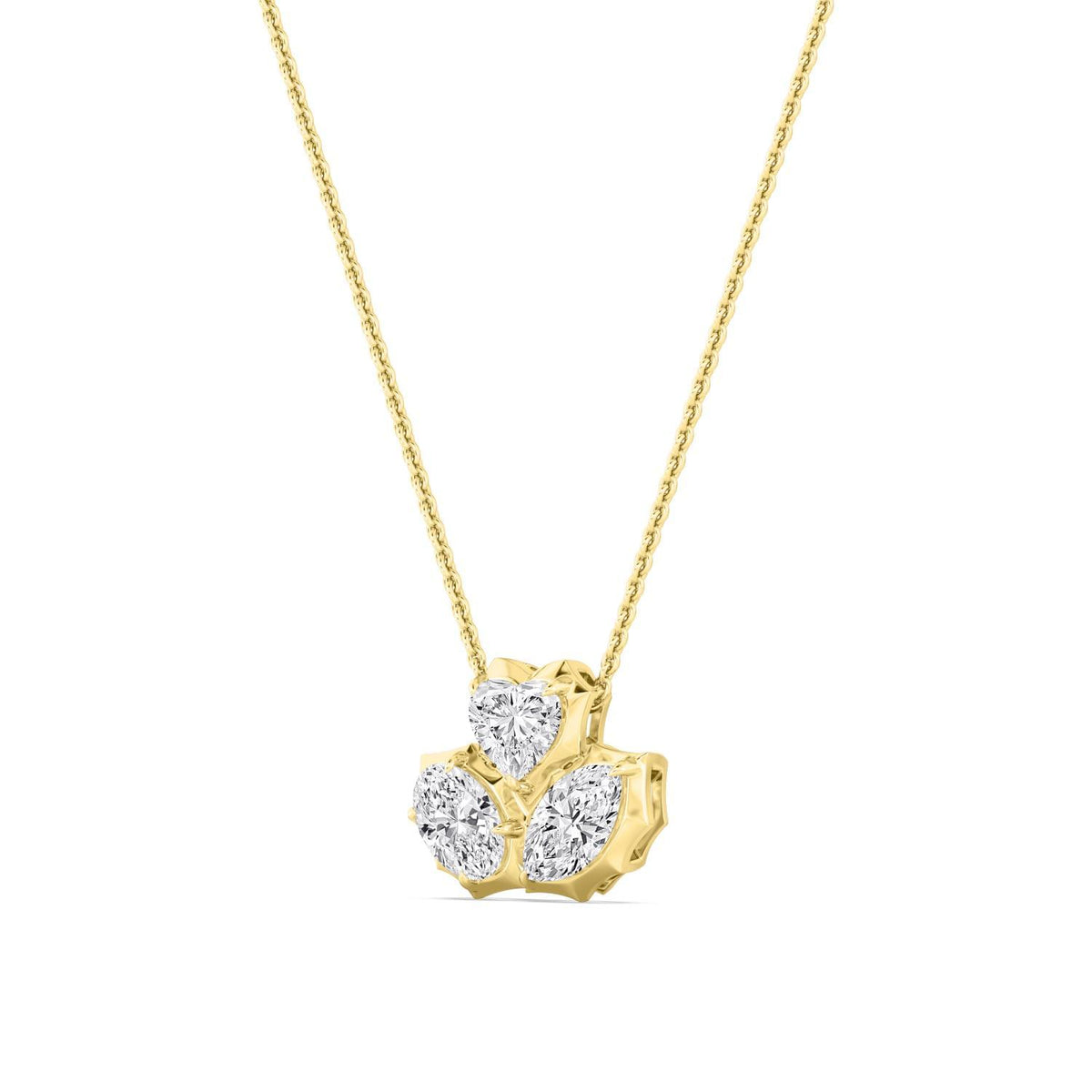 Helena Bloom lab grown diamond pendant