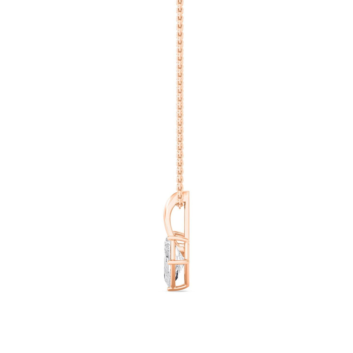 Helena Dawn lab grown diamond pendant