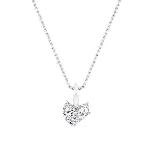 Helena Dawn lab grown diamond pendant