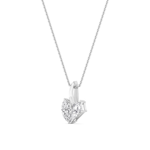 Helena Dawn lab grown diamond pendant