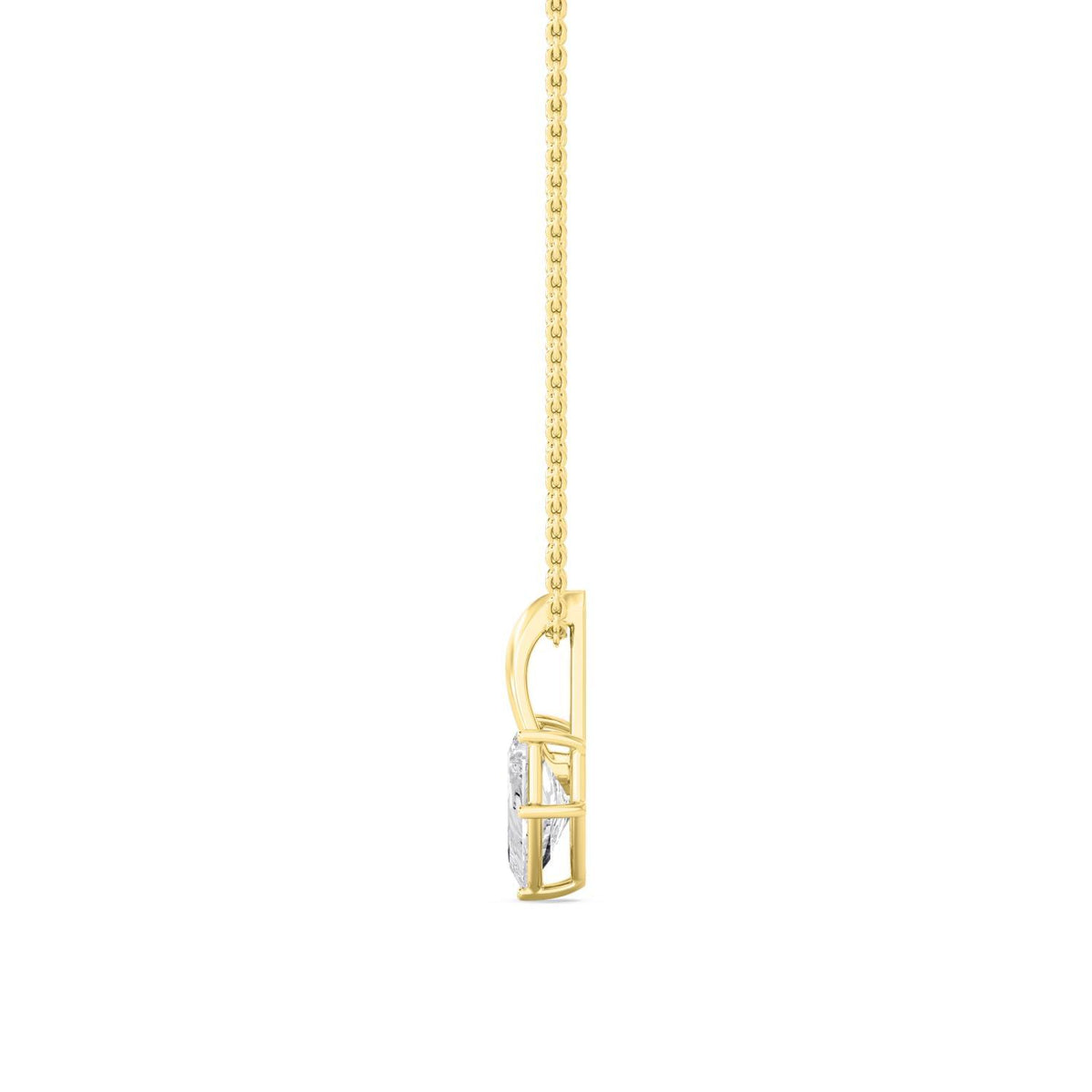 Helena Dawn lab grown diamond pendant