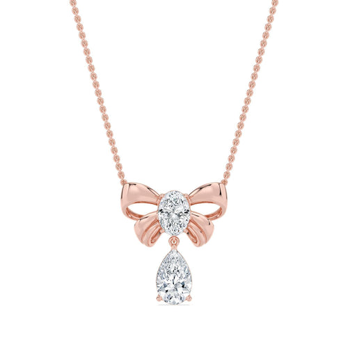 Helena Lune lab grown diamond pendant