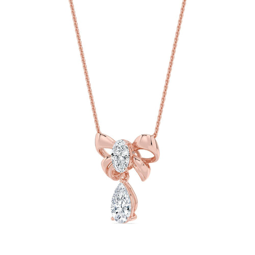 Helena Lune lab grown diamond pendant