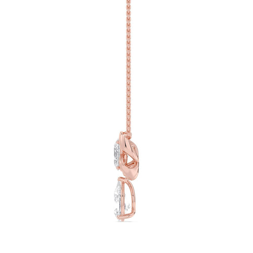 Helena Lune lab grown diamond pendant
