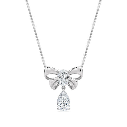 Helena Lune lab grown diamond pendant