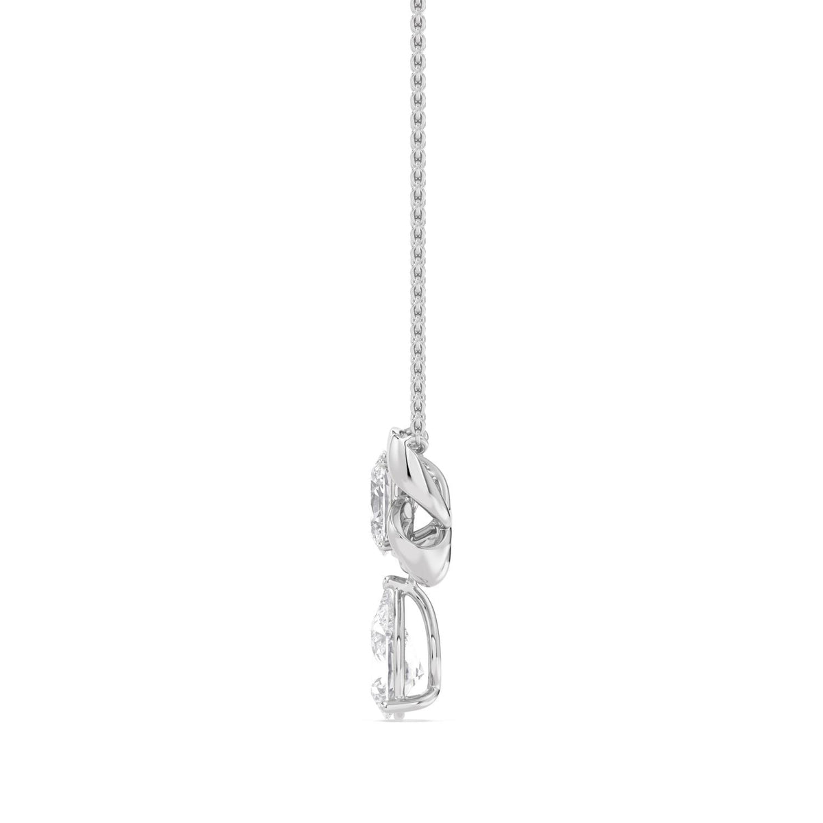 Helena Lune lab grown diamond pendant