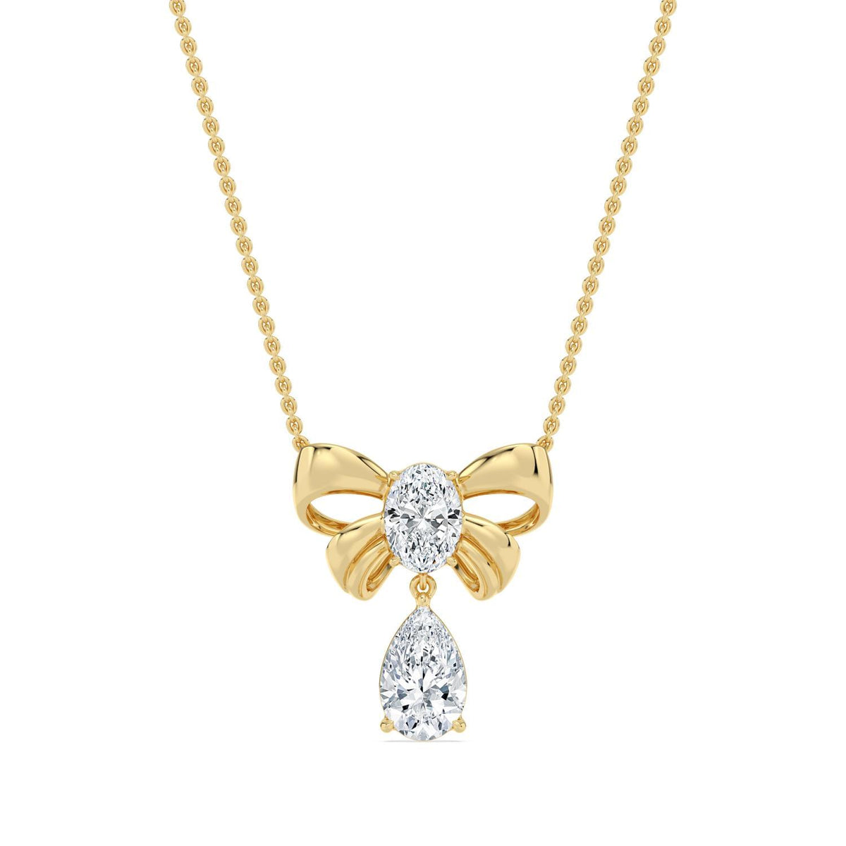 Helena Lune lab grown diamond pendant