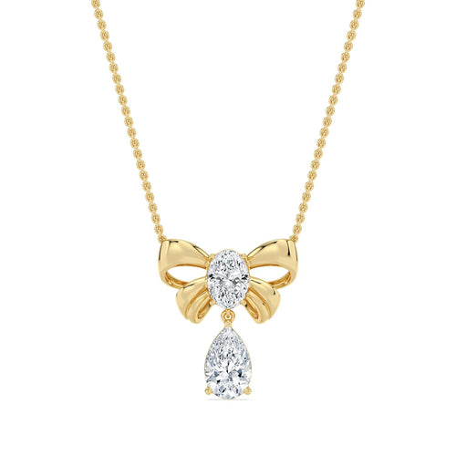 Helena Lune lab grown diamond pendant