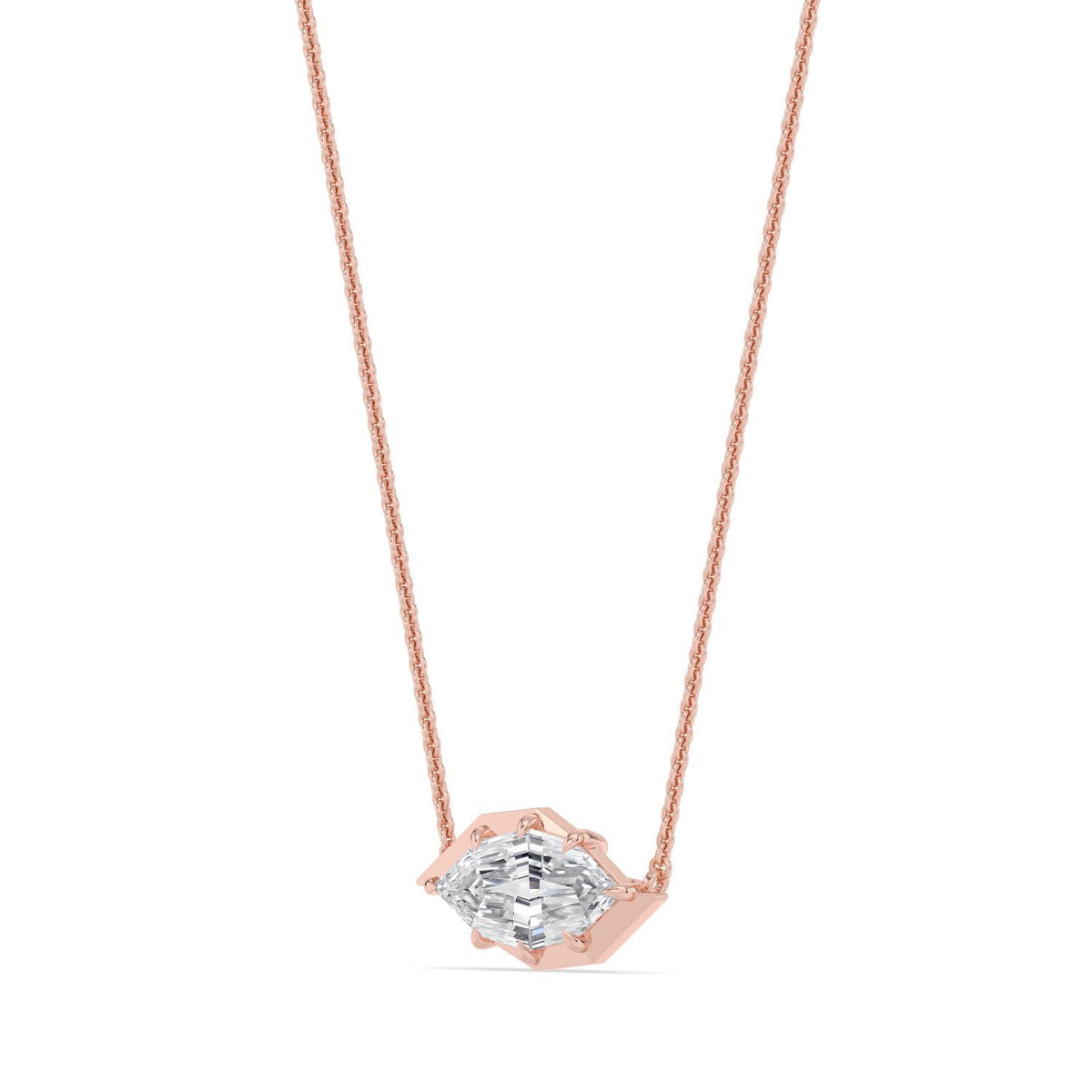 Helena Rose lab grown diamond pendant