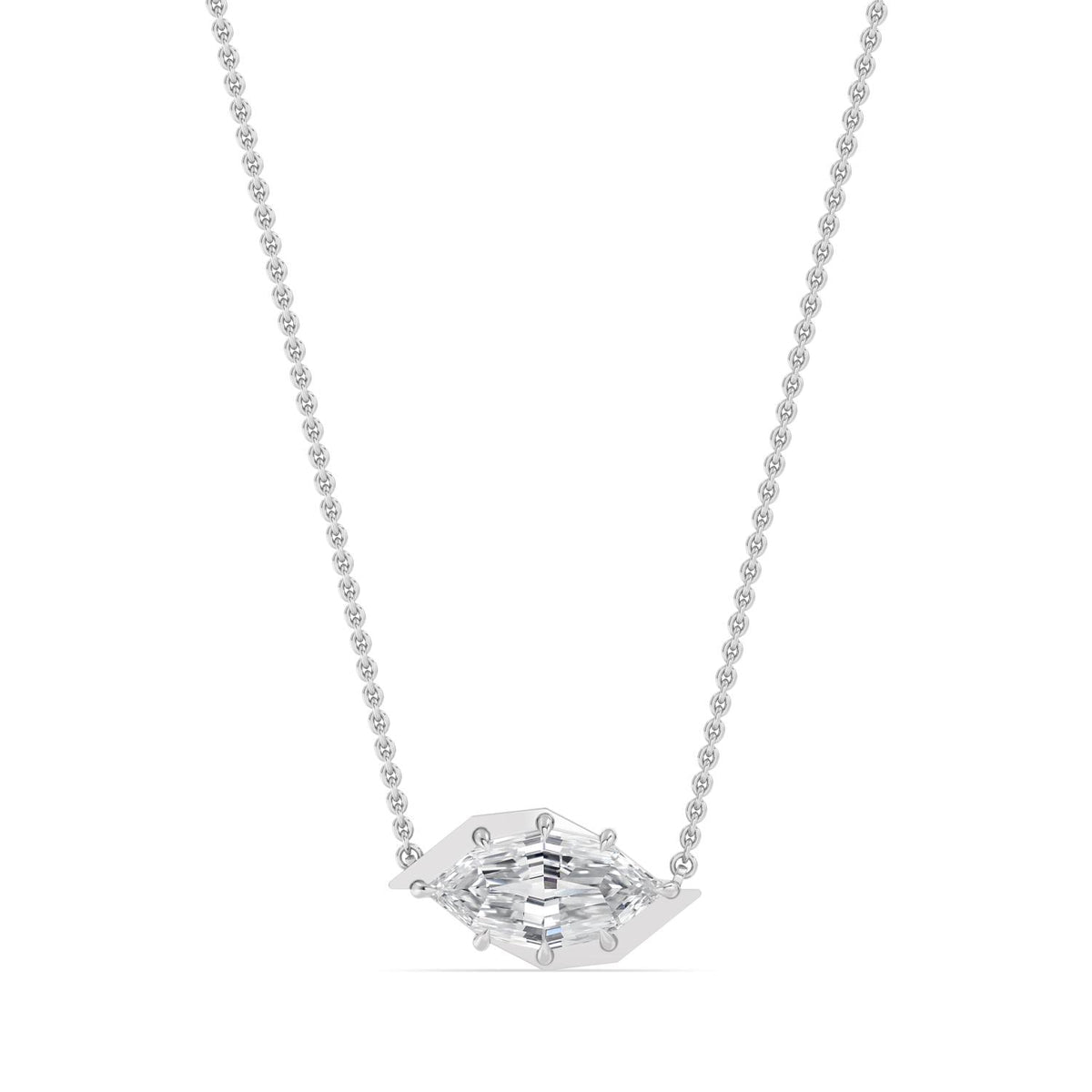 Helena Rose lab grown diamond pendant