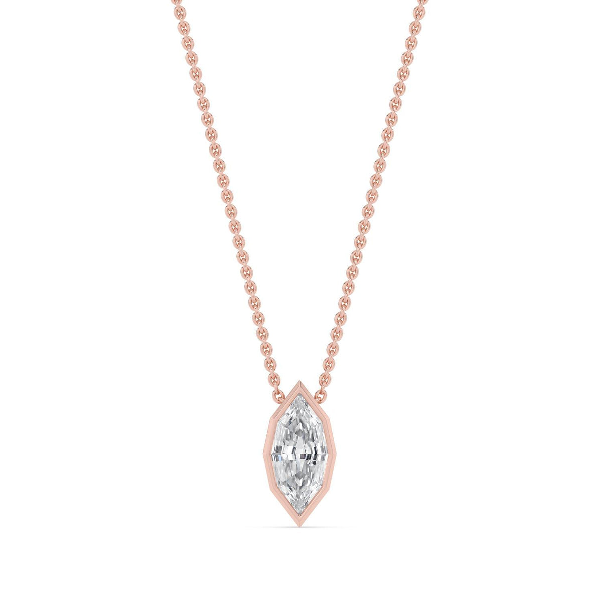 Helena Vale lab grown diamond pendant