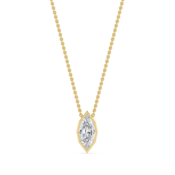 Helena Vale - Bezel Lab Grown Diamond Pendant