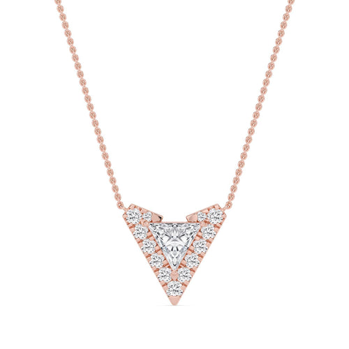 Imogen Lune lab grown diamond pendant