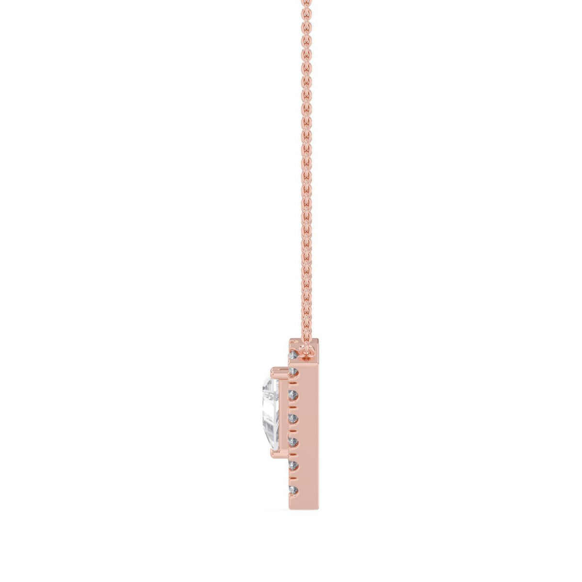 Imogen Lune lab grown diamond pendant