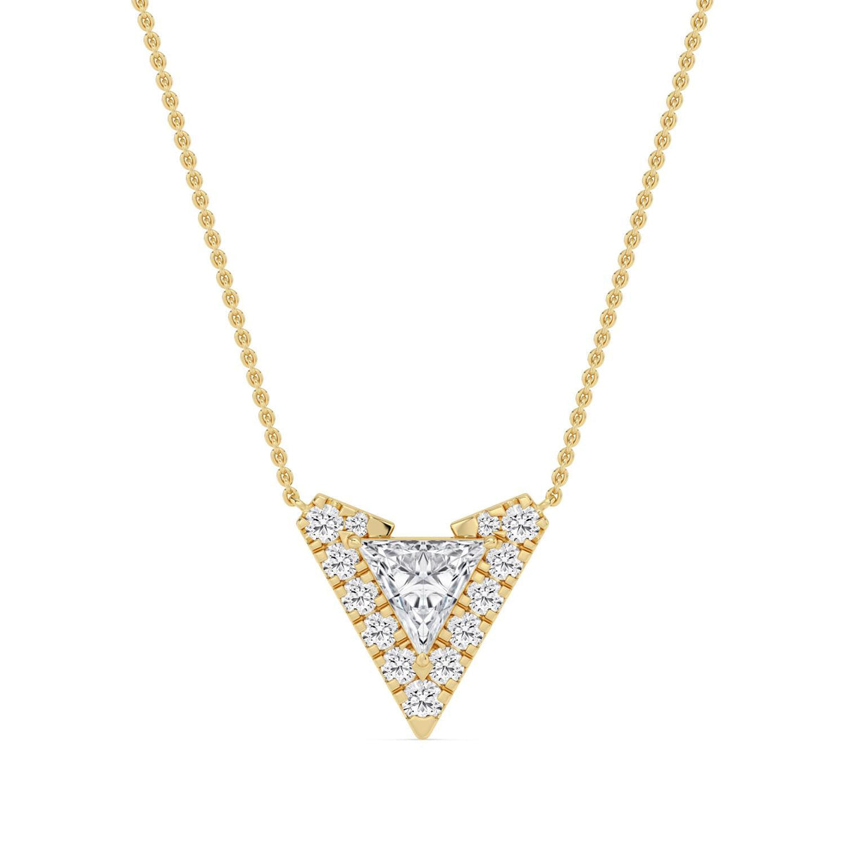 Imogen Lune lab grown diamond pendant