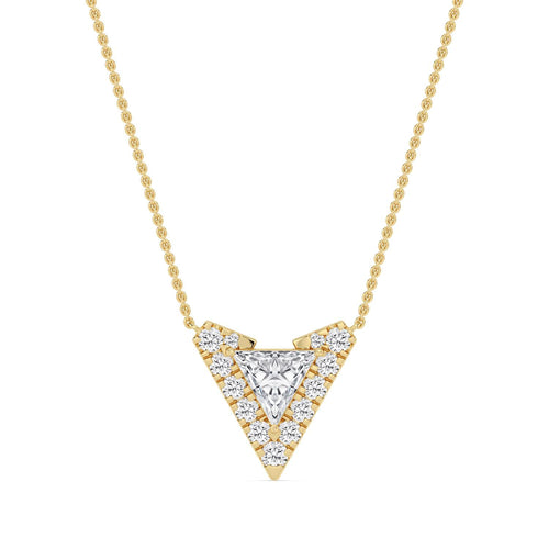 Imogen Lune lab grown diamond pendant