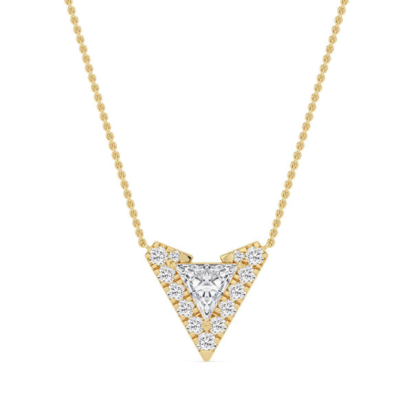 Imogen Lune - Solitaire Lab Grown Diamond Pendant
