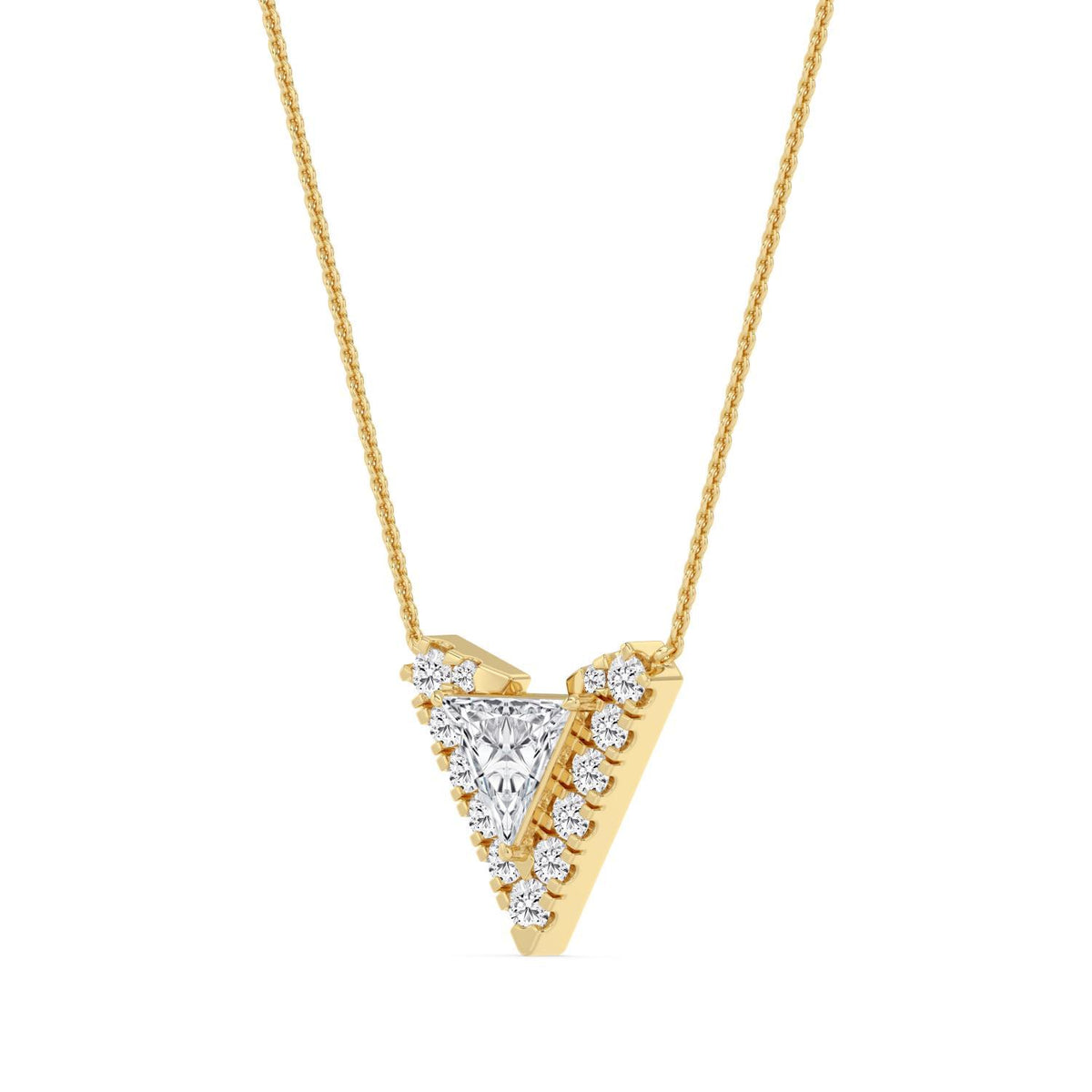 Imogen Lune lab grown diamond pendant