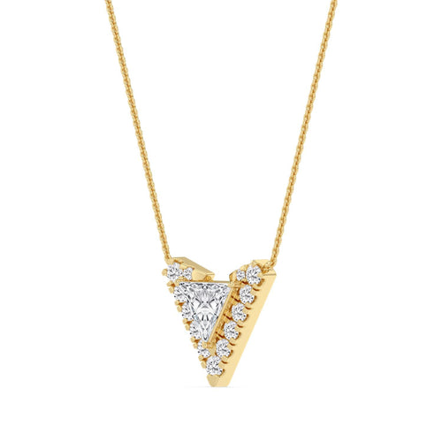 Imogen Lune lab grown diamond pendant