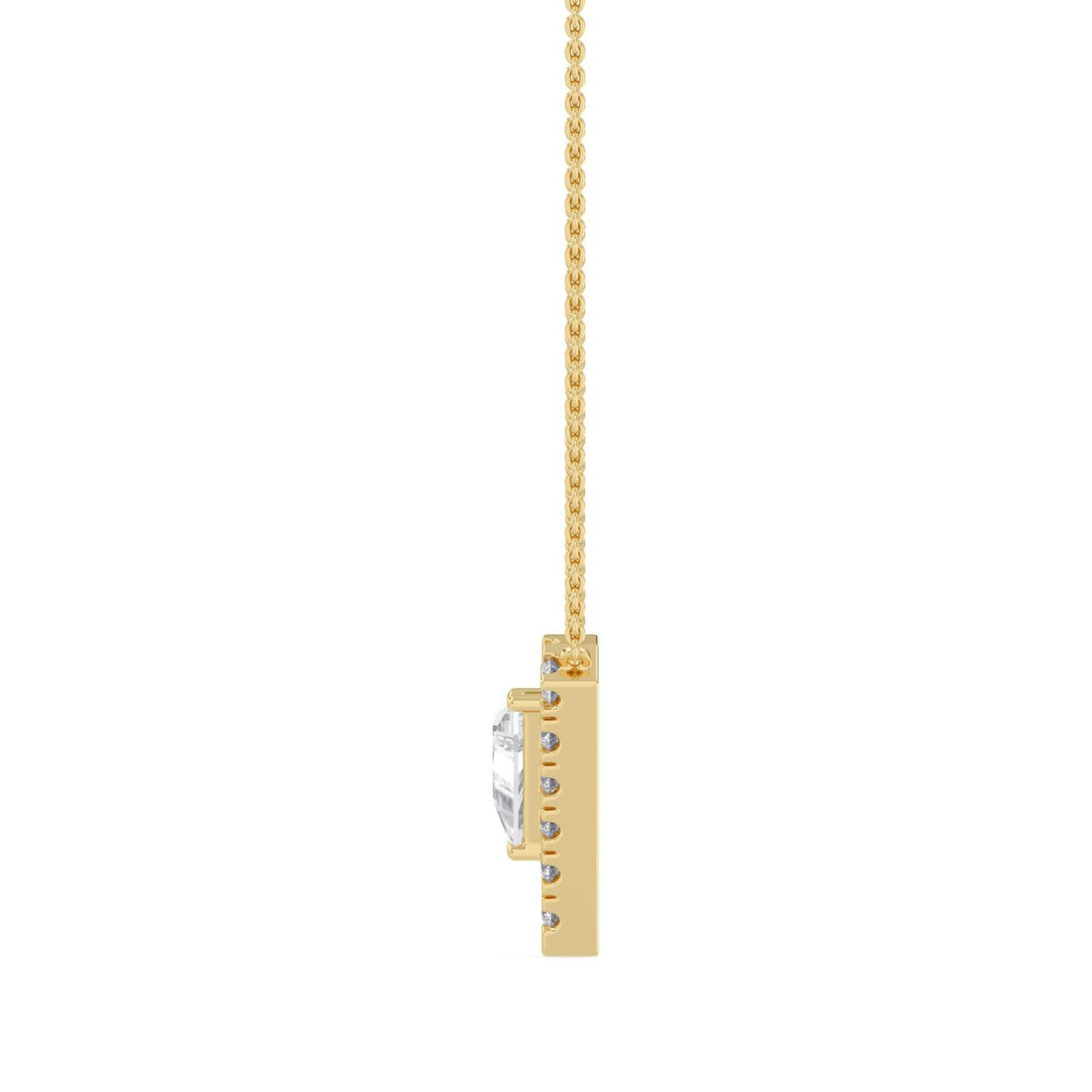 Imogen Lune lab grown diamond pendant