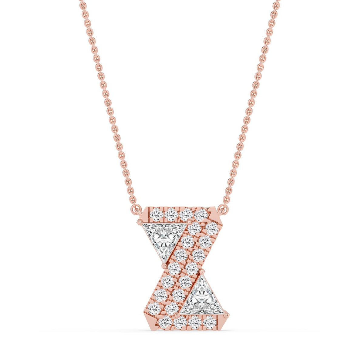 Imogen Pearl lab grown diamond pendant