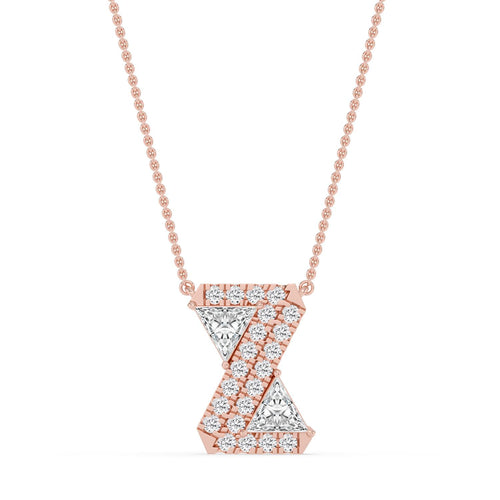 Imogen Pearl lab grown diamond pendant