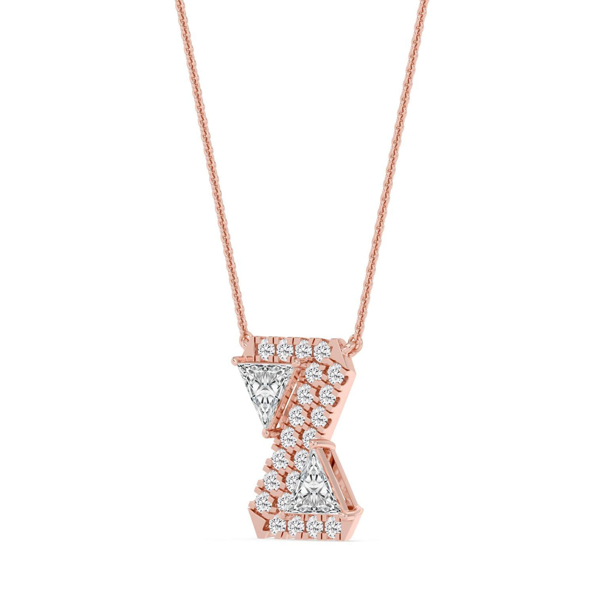 Imogen Pearl lab grown diamond pendant