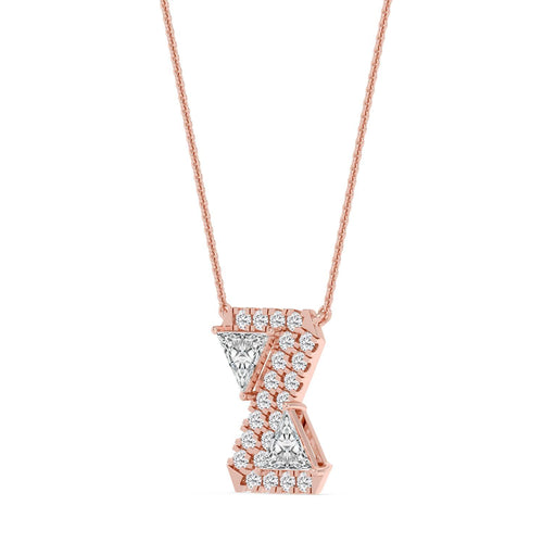 Imogen Pearl lab grown diamond pendant