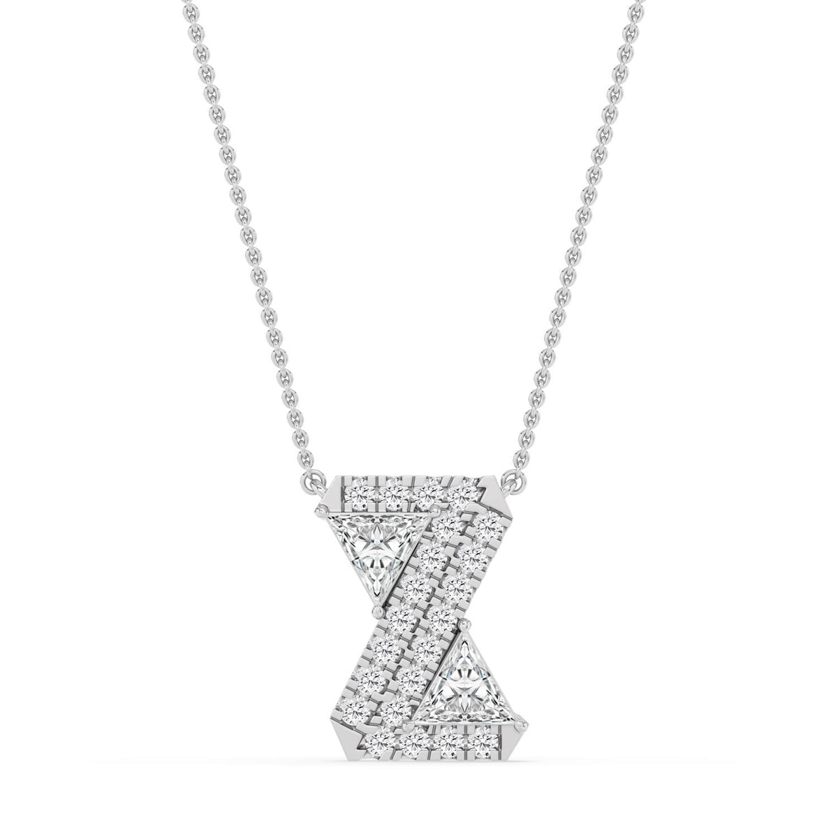 Imogen Pearl lab grown diamond pendant