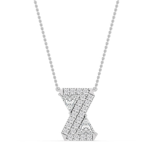 Imogen Pearl lab grown diamond pendant