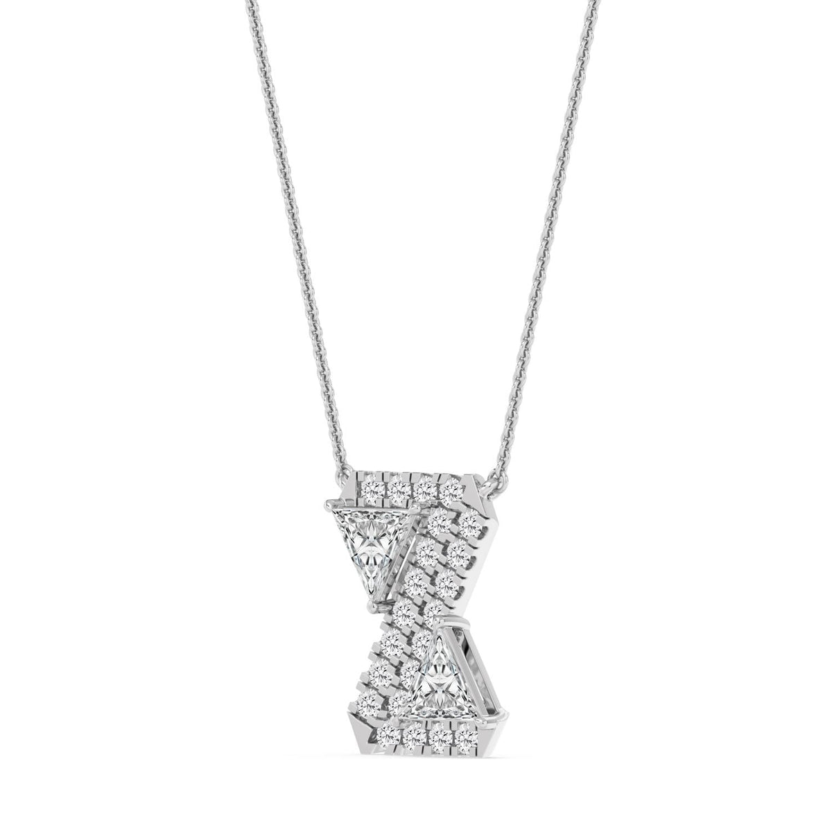 Imogen Pearl lab grown diamond pendant