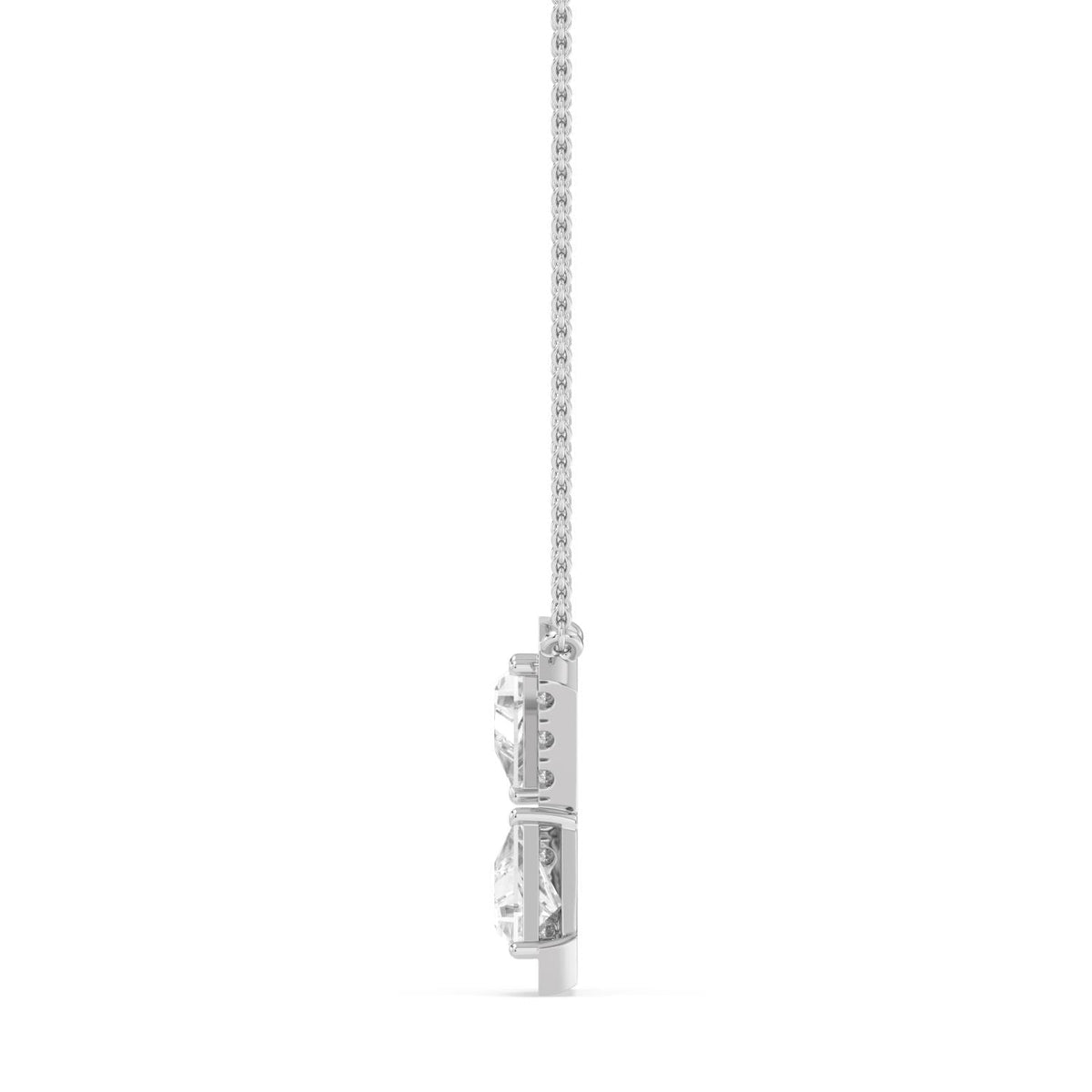 Imogen Pearl lab grown diamond pendant