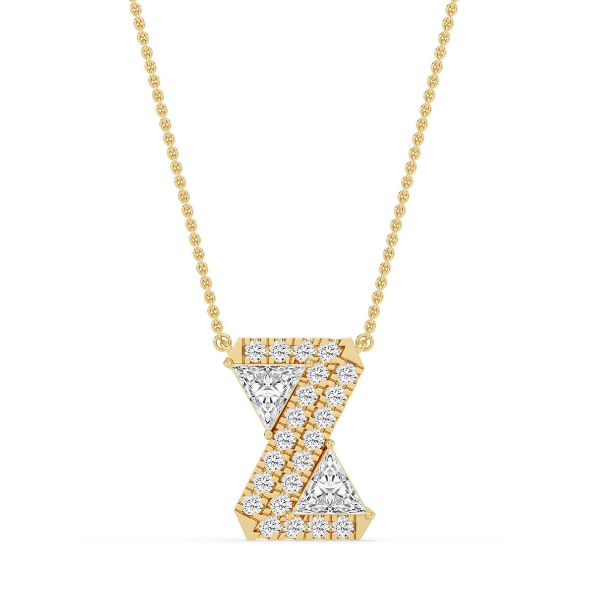 Imogen Pearl lab grown diamond pendant