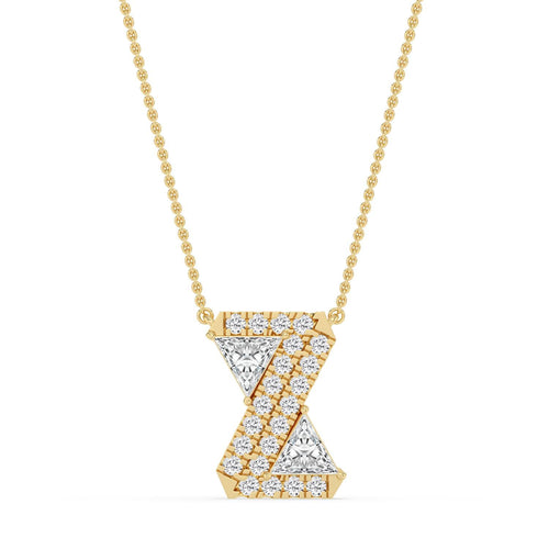 Imogen Pearl lab grown diamond pendant