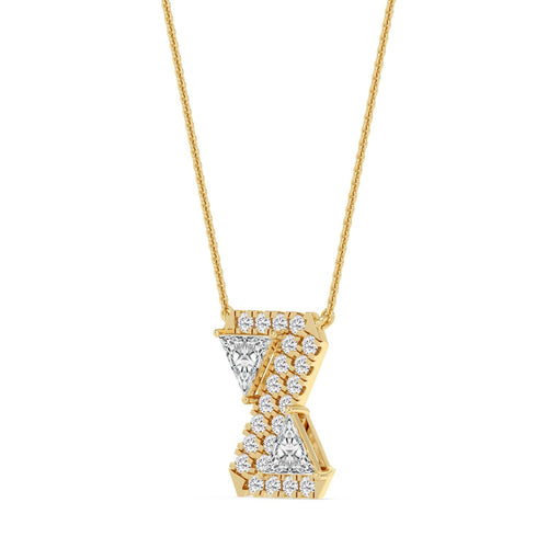 Imogen Pearl lab grown diamond pendant