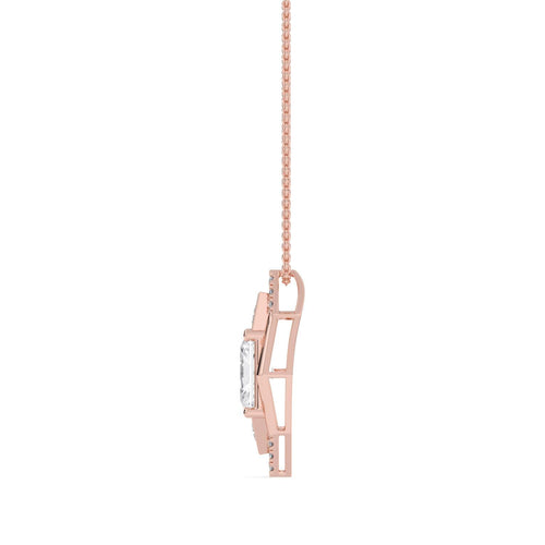 Imogen Rose lab grown diamond pendant