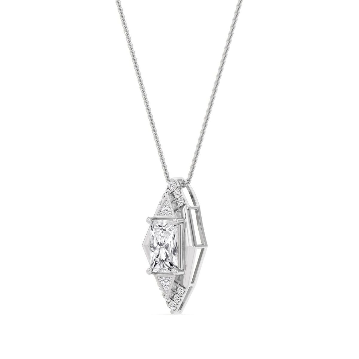 Imogen Rose lab grown diamond pendant