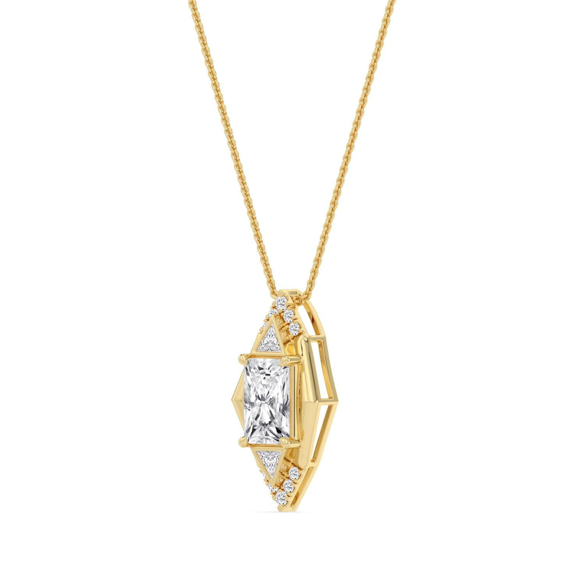 Imogen Rose lab grown diamond pendant