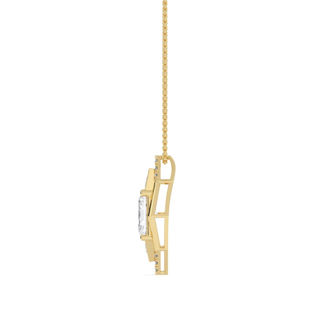 Imogen Rose lab grown diamond pendant