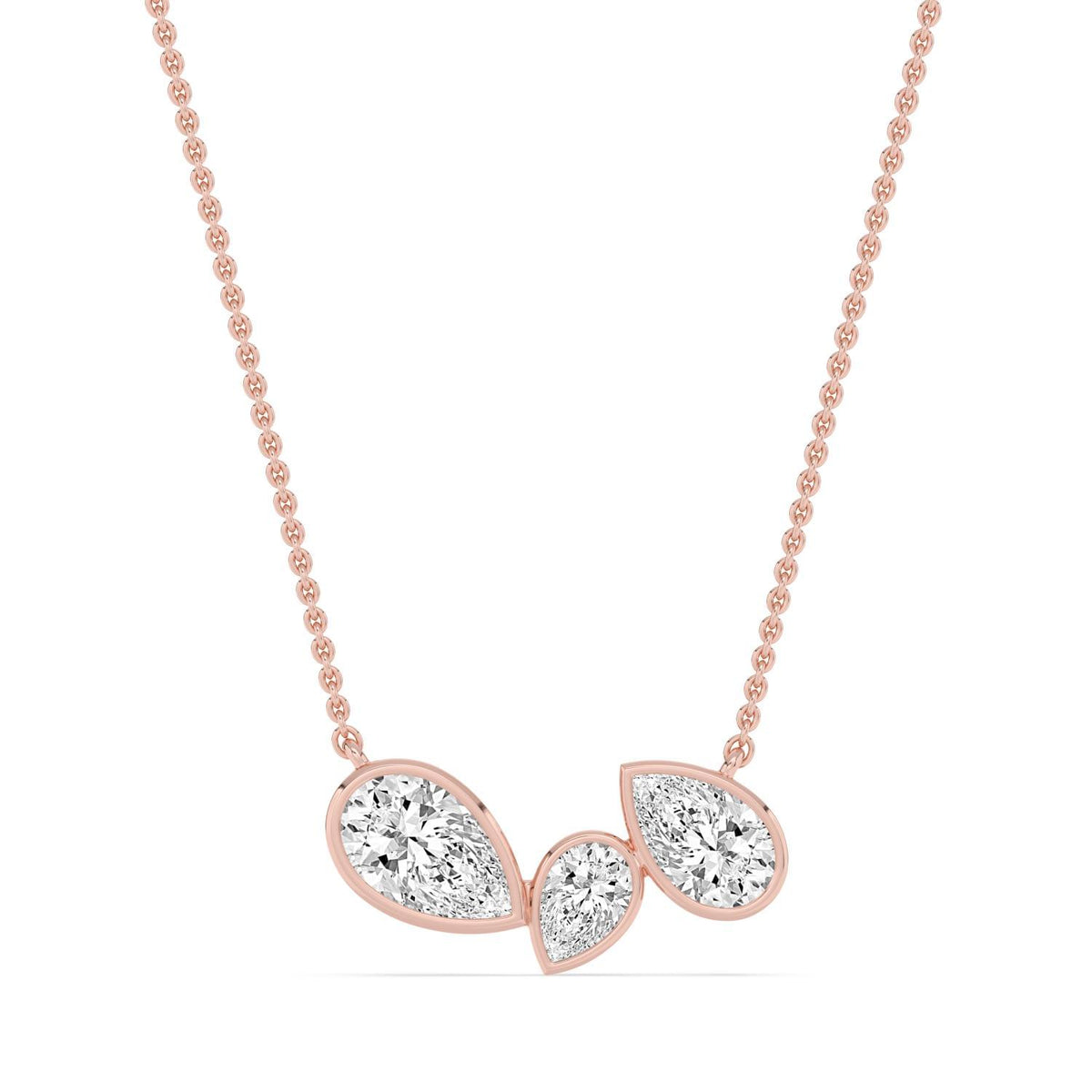 Jessamine Grace lab grown diamond pendant
