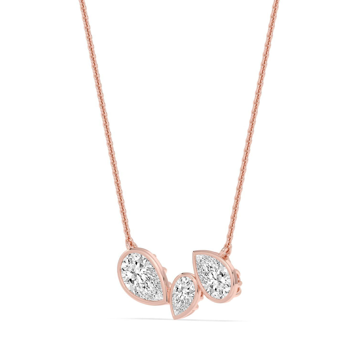 Jessamine Grace lab grown diamond pendant