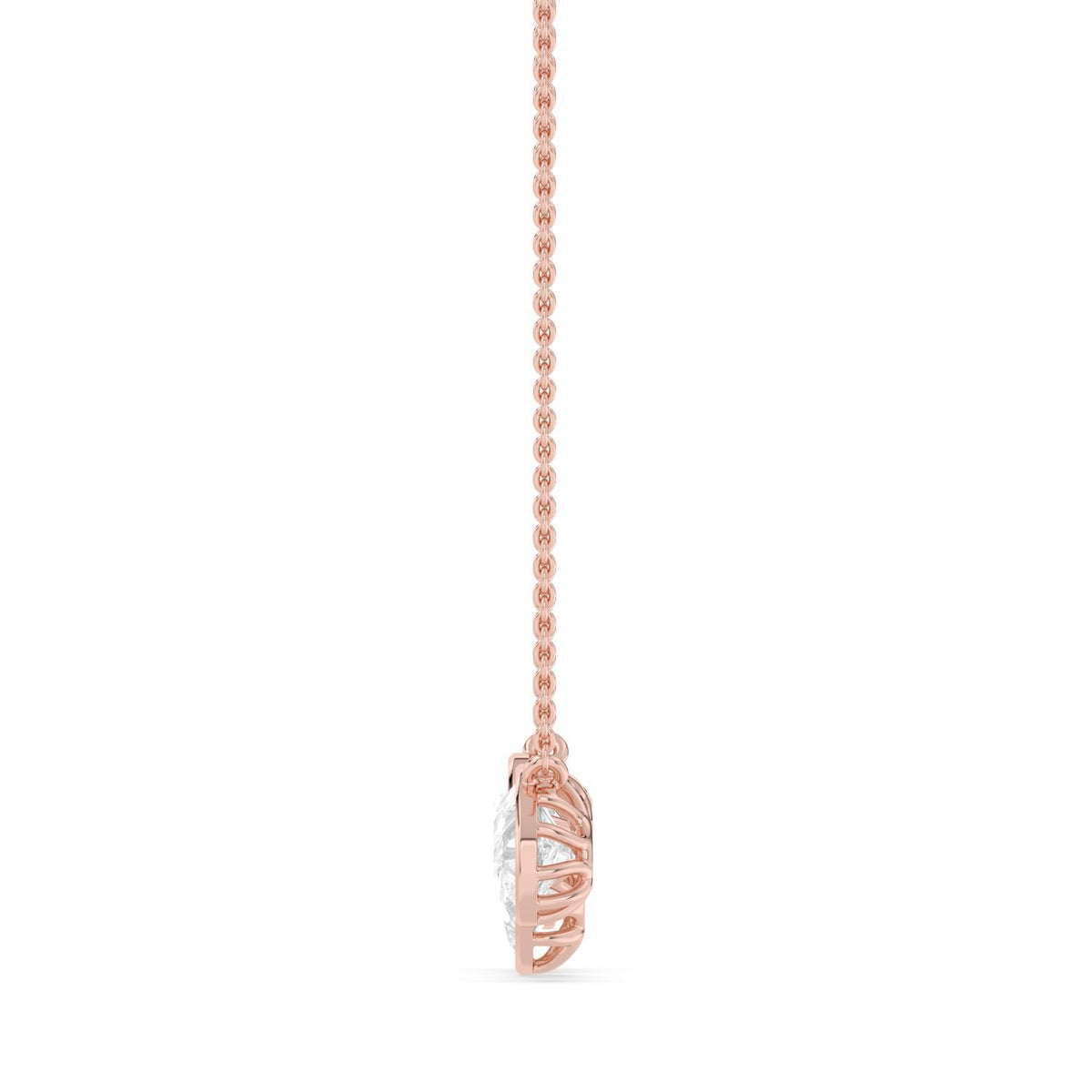 Jessamine Grace lab grown diamond pendant