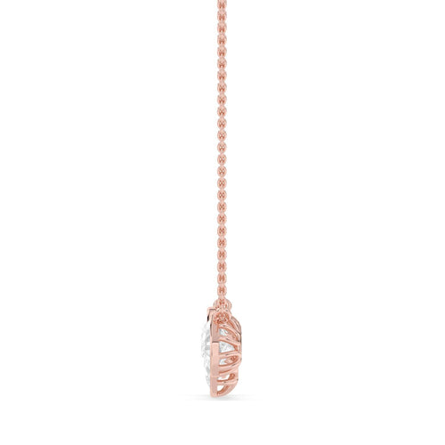 Jessamine Grace lab grown diamond pendant