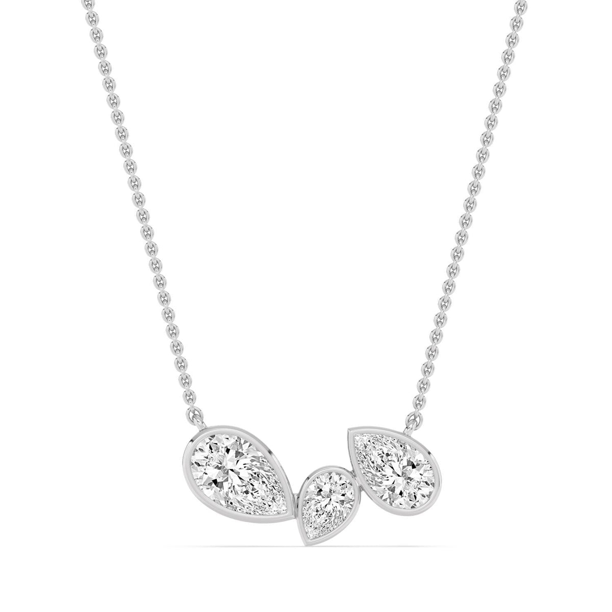 Jessamine Grace lab grown diamond pendant